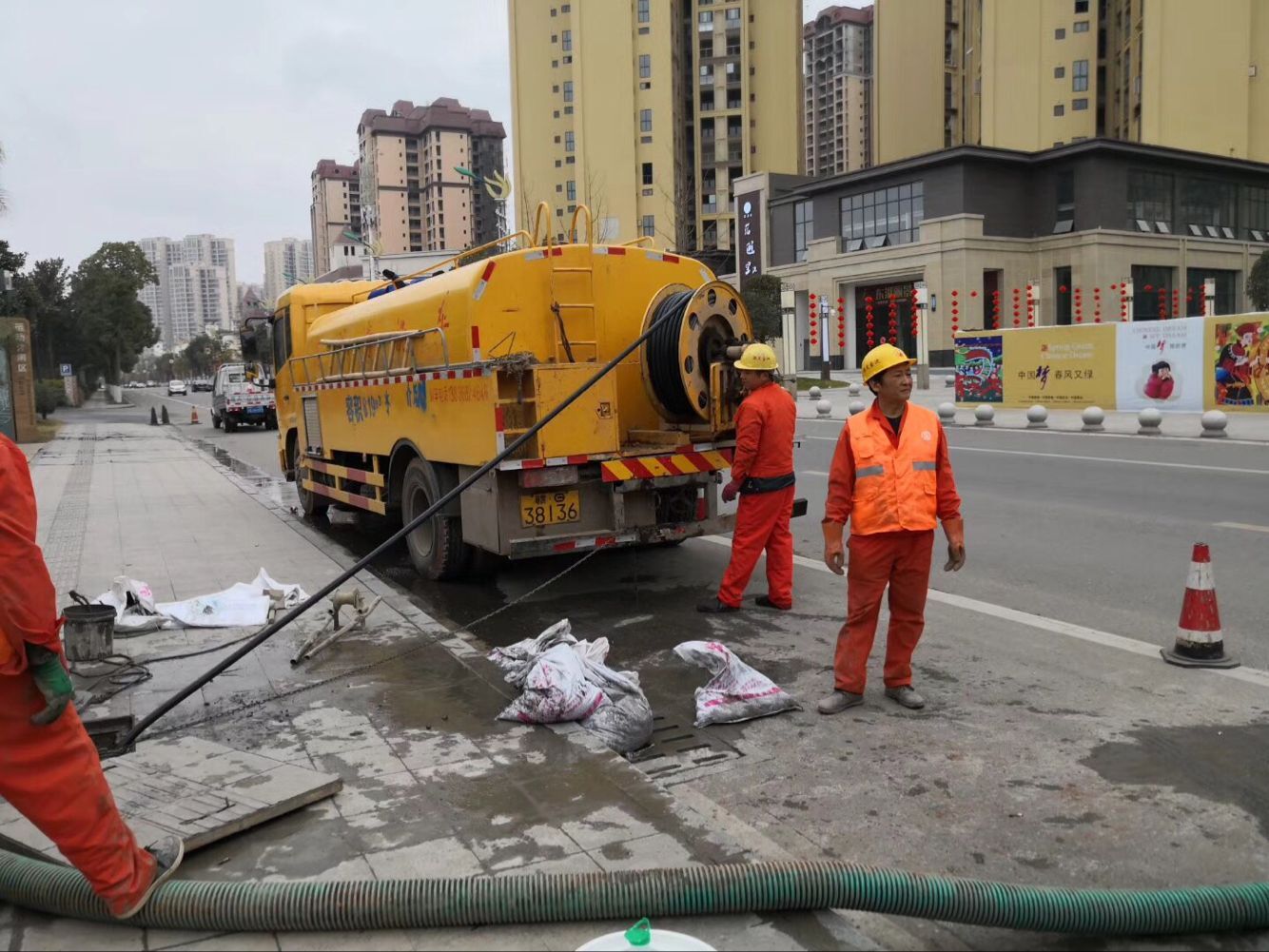 张掖排污管道清淤-管道清洗