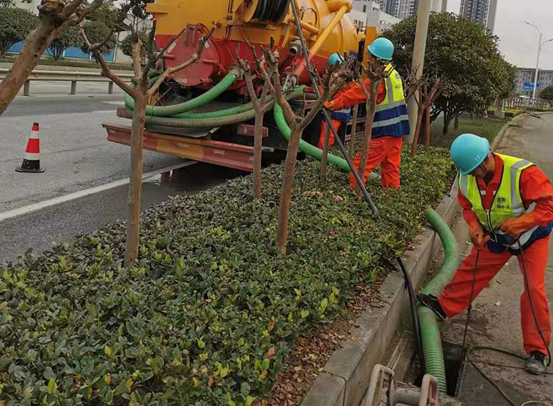 张掖市政管道清淤